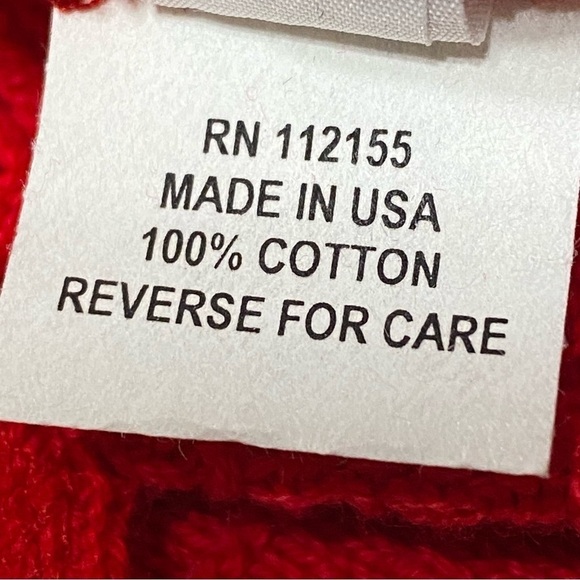 Margaret Winters Red Lagenlook Sweater Cardigan XL Artsy Button Front Knit - Picture 6 of 8